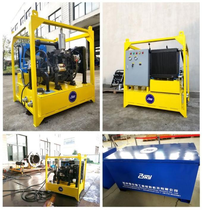 36 HP 28 KW Diesel Hydraulic Power Unit Engine Driven Lightweight 90 L/min