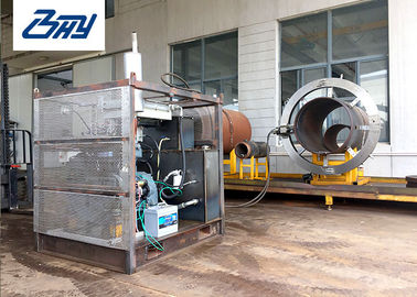 OD mounted Hydraulic Pipe Cutting And Beveling Machine Cold Cutting for Oil & Gas pipeline repaire