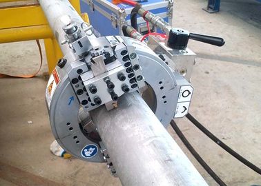 Automatic Portable Pipe Cutting And Beveling Machine , Cold Cutters For Pipe OD Mounted