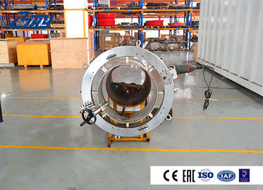 Self Centering Pipe Cutting And Beveling Machine , Split Frame Machine